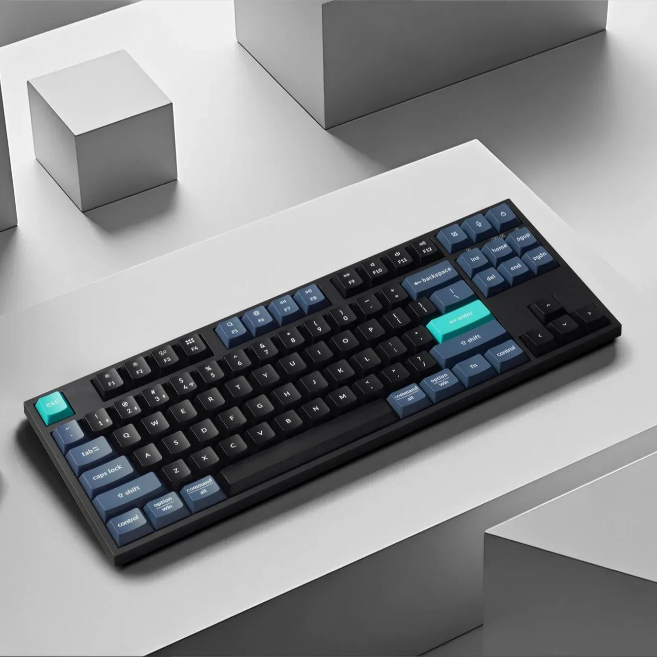 Gaming Keyboard Tkl - Teclado Inalámbrico Keychron B33, Diseño TKL