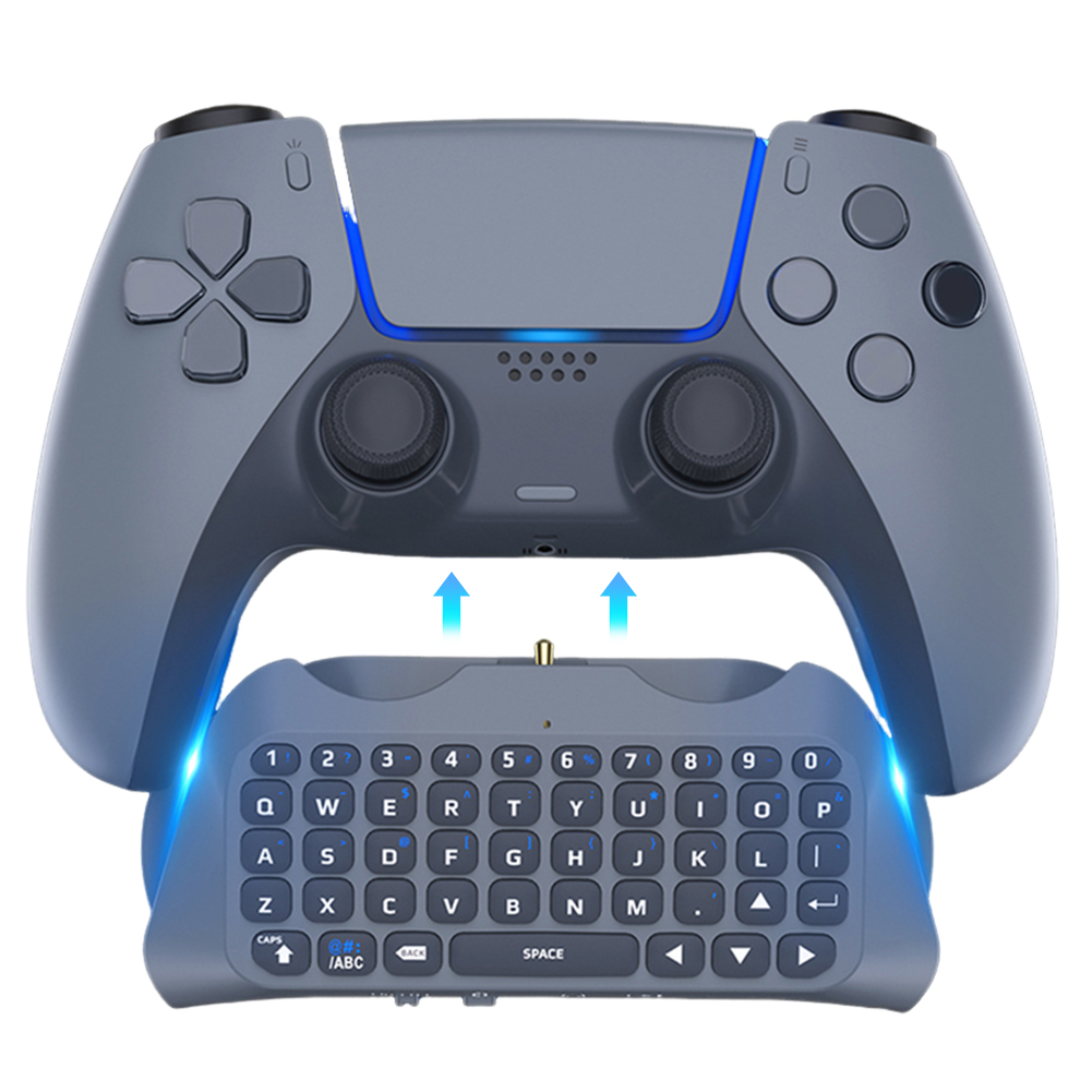 Gaming Keyboard Bluetooth - Controlador de teclado inalámbrico para PlayStation