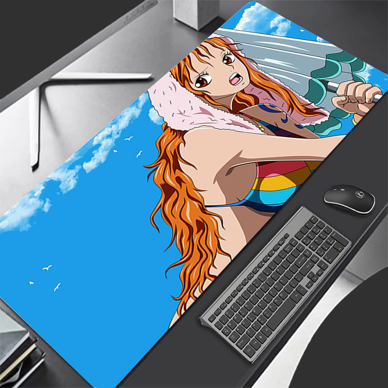 Gaming Keyboard High Ground - Alfombrilla de Ratón One Piece, Duradera,