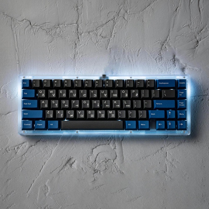 Keyboard Gaming Transparent - Kit de Teclado Alámbrico Monomodo SW