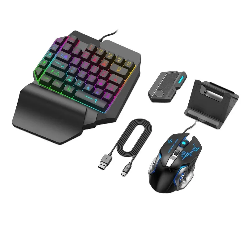 Gaming Keyboard 1 Hand - Set de Teclado y Ratón para