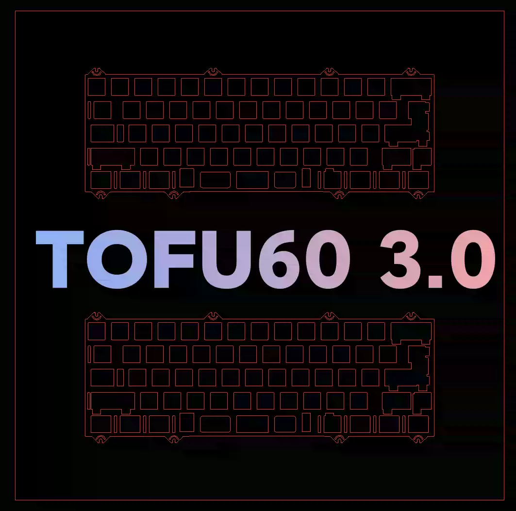 Mechanical Switch Tester - Placa Dedicada para Teclado KBDFANS TOFU60