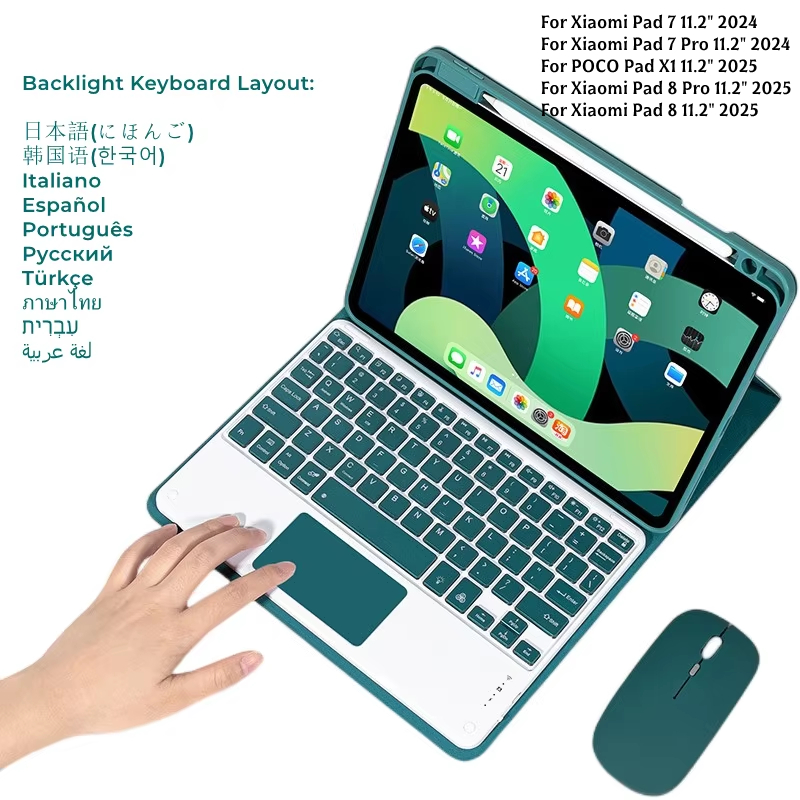 Funda con Teclado Retroilumina - Gaming Keyboard Mouse Wireless reseña y precio
