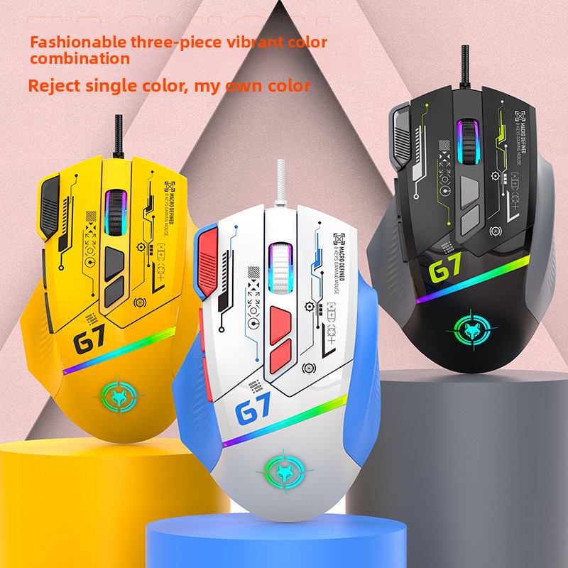 Mouse para Juegos con Cable G6 - Gaming Keyboard 1 Hand reseña y precio