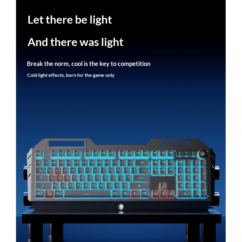 Combo de Teclado Mecánico Inal - Keyboard Gaming Transparent reseña y precio