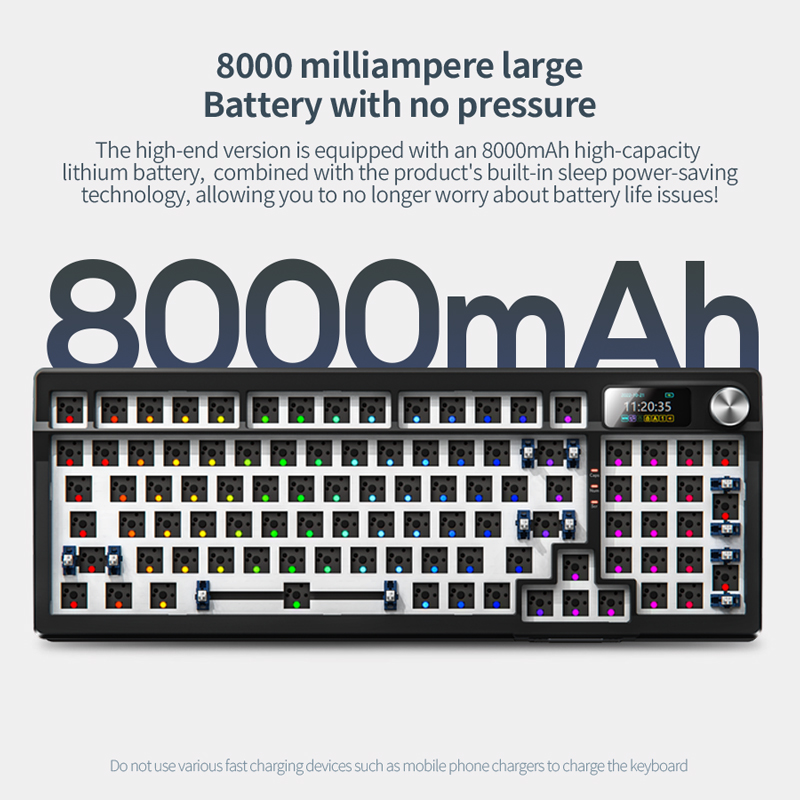 KIT de teclado mecánico YINDIA - Keyboard Gaming Transparent reseña y precio