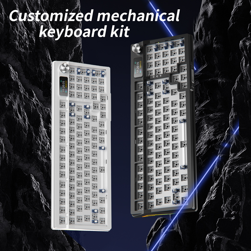 KIT de teclado mecánico YINDIA - Keyboard Gaming Transparent reseña y precio