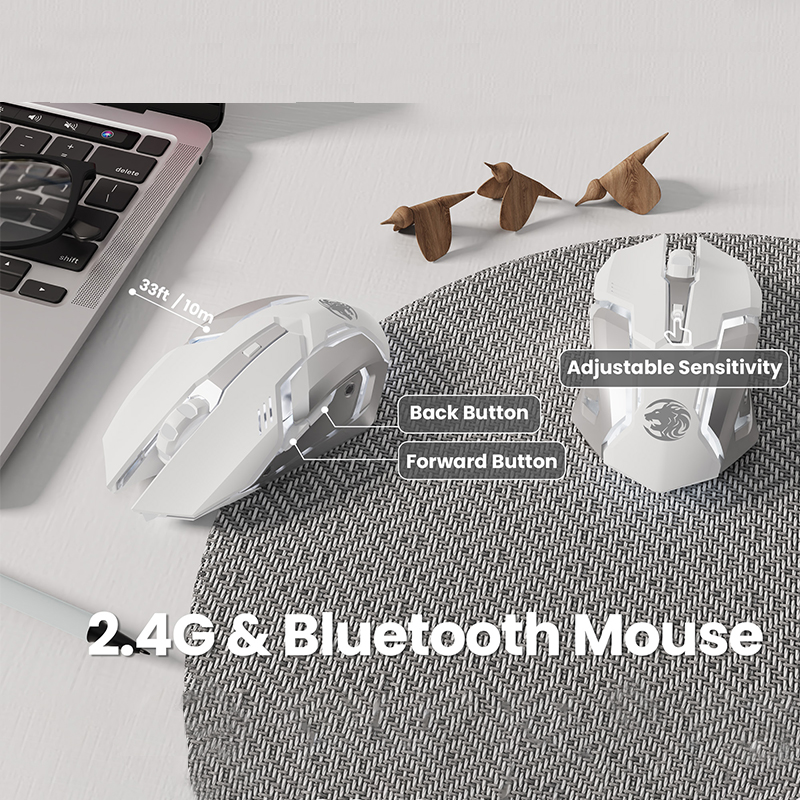 EWEADN V3 Juego de teclado y m - Gaming Keyboard Mouse Wireless reseña y precio