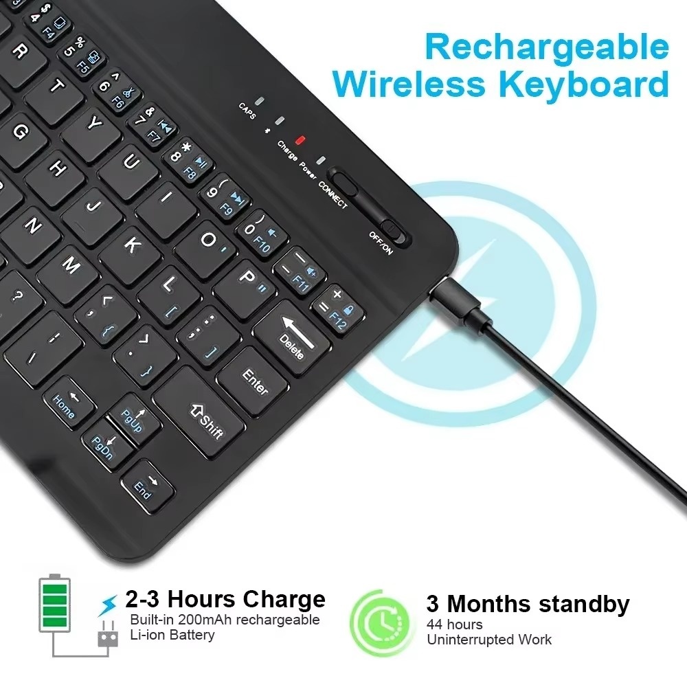 Teclado inalámbrico Bluetooth  - Gaming Keyboard Bluetooth reseña y precio