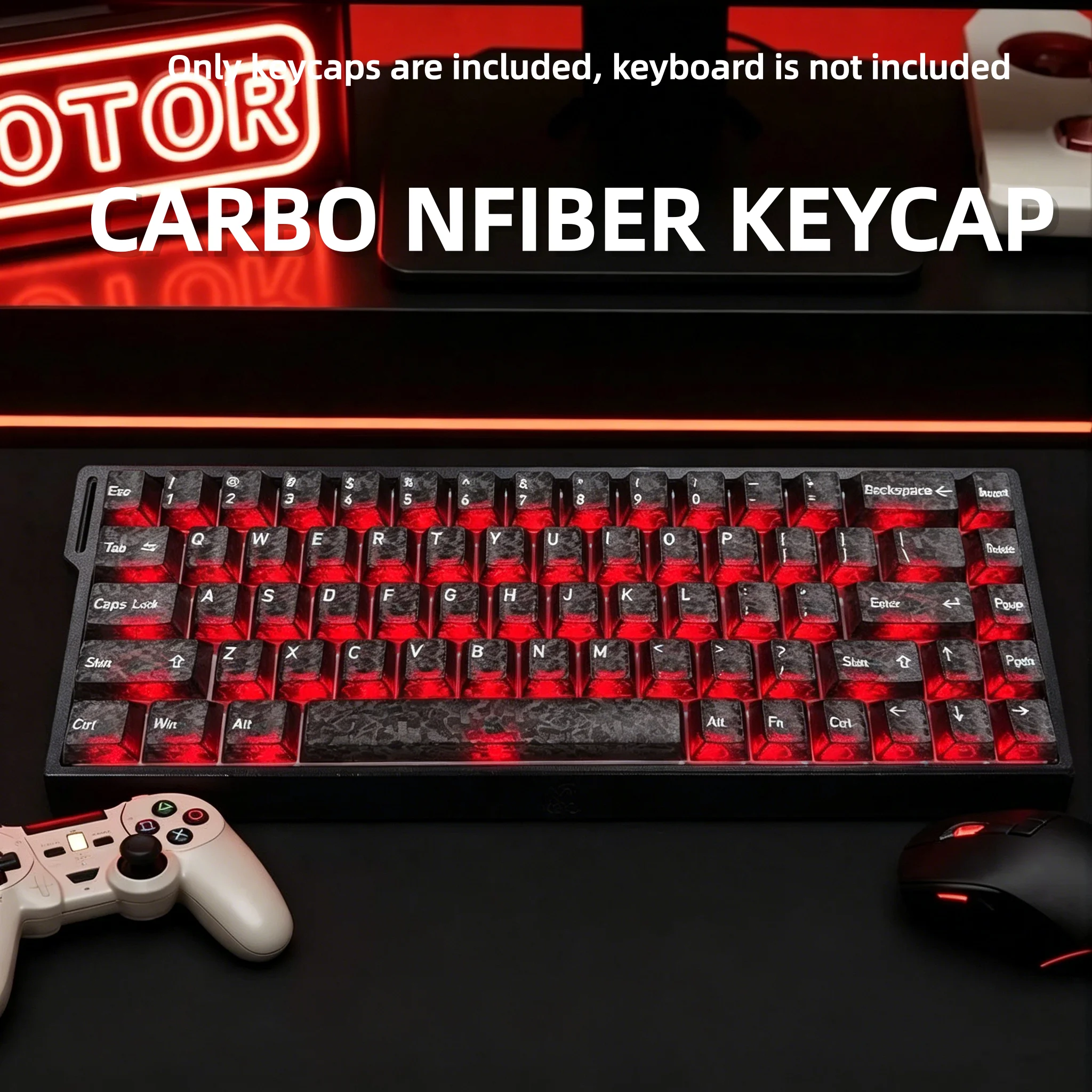 Nuevas Teclas Transparentes de - Gaming Keyboard 2026 reseña y precio