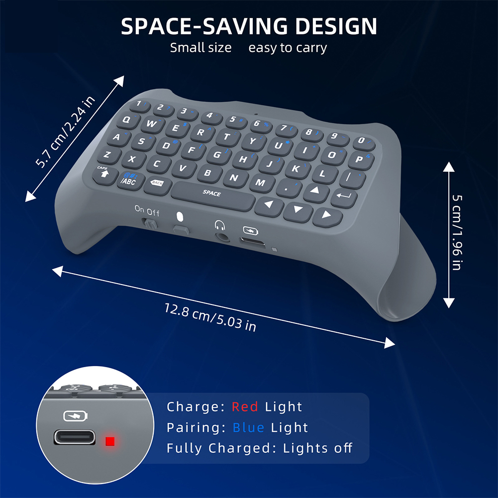 Controlador de teclado inalámb - Gaming Keyboard Bluetooth reseña y precio