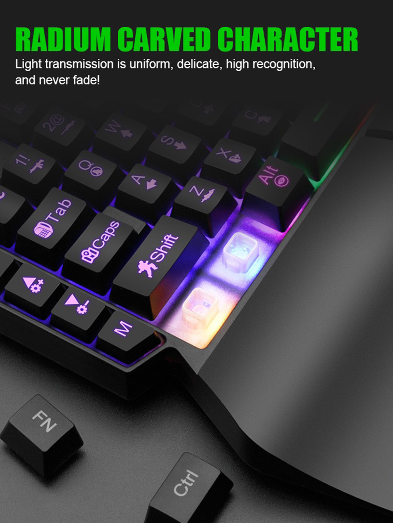 Teclado Mecánico de Una Mano p - Gaming Keyboard 1 Hand reseña y precio