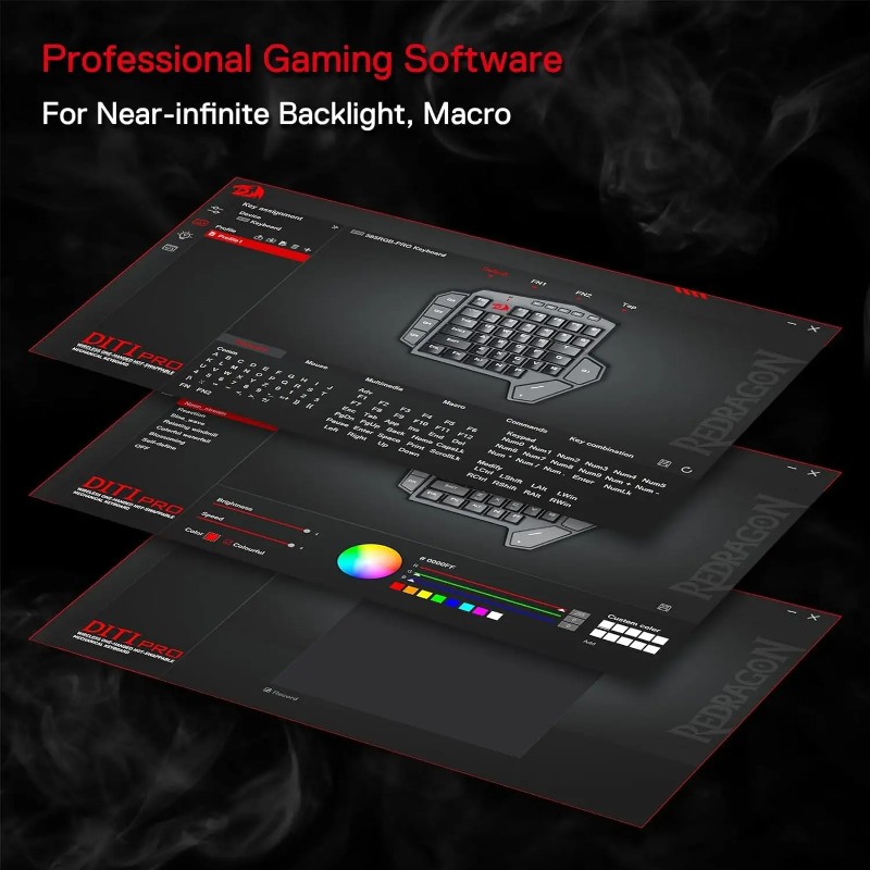 Nuevo Teclado Mecánico Inalámb - Gaming Keyboard 1 Hand reseña y precio