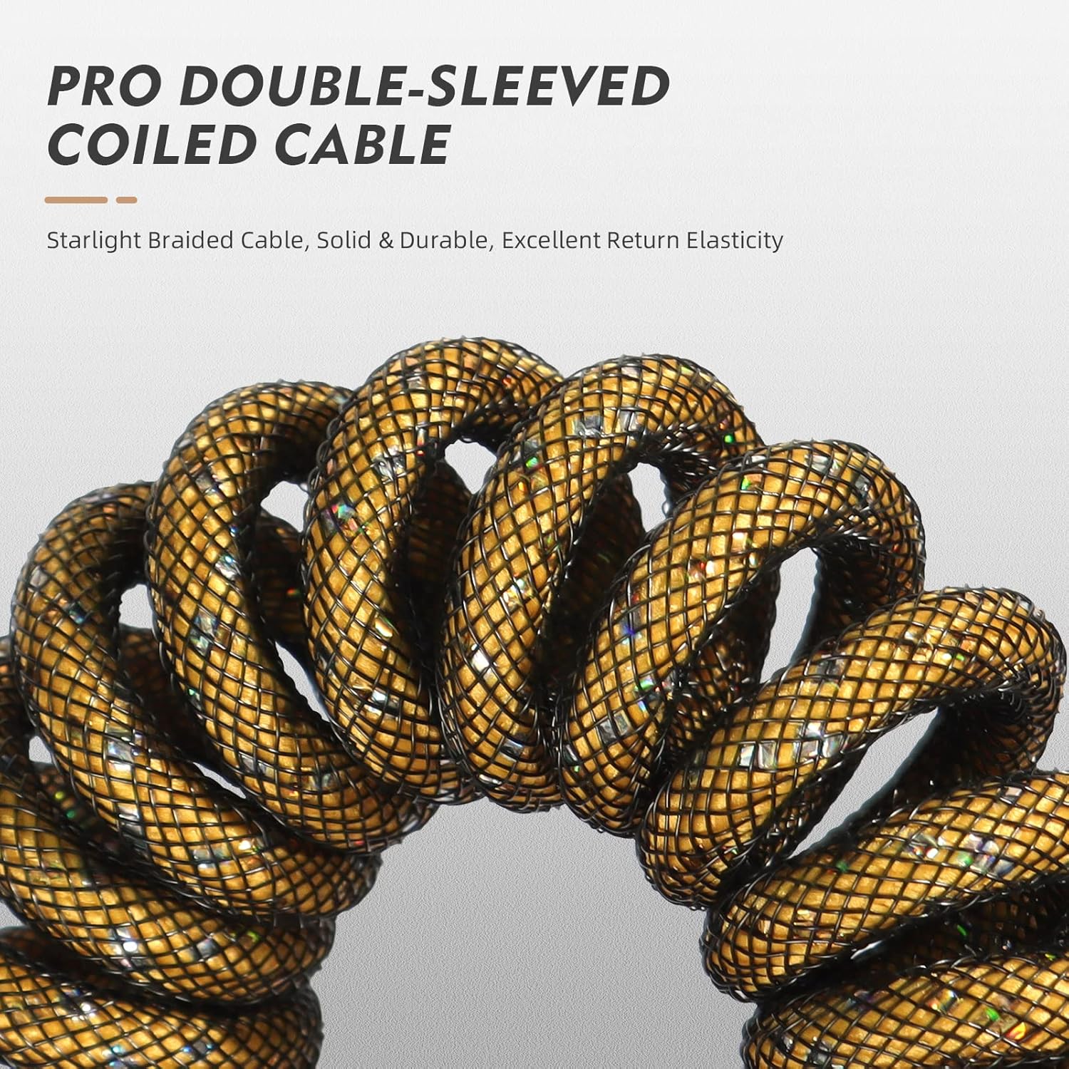 ATTACK SHARK * MAMBASNAKE C03  - Coiled Usb Cable reseña y precio
