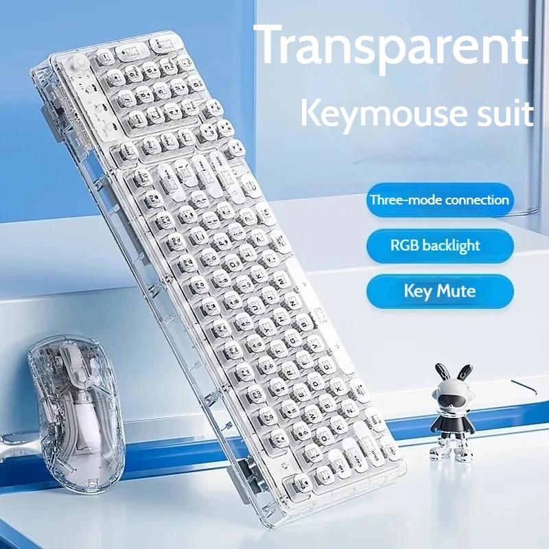 Combo de Teclado y Ratón Inalá - Keyboard Gaming Transparent reseña y precio
