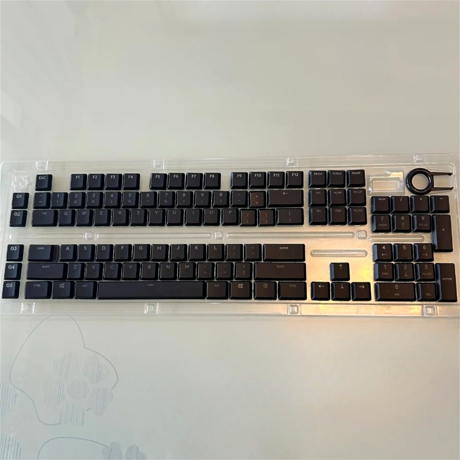Teclas transparentes de eje ba - Gaming Keyboard Tkl reseña y precio