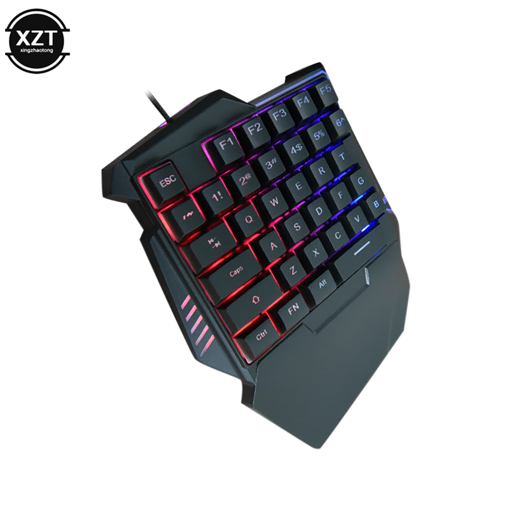 Teclado USB de una sola mano p - Gaming Keyboard 1 Hand reseña y precio