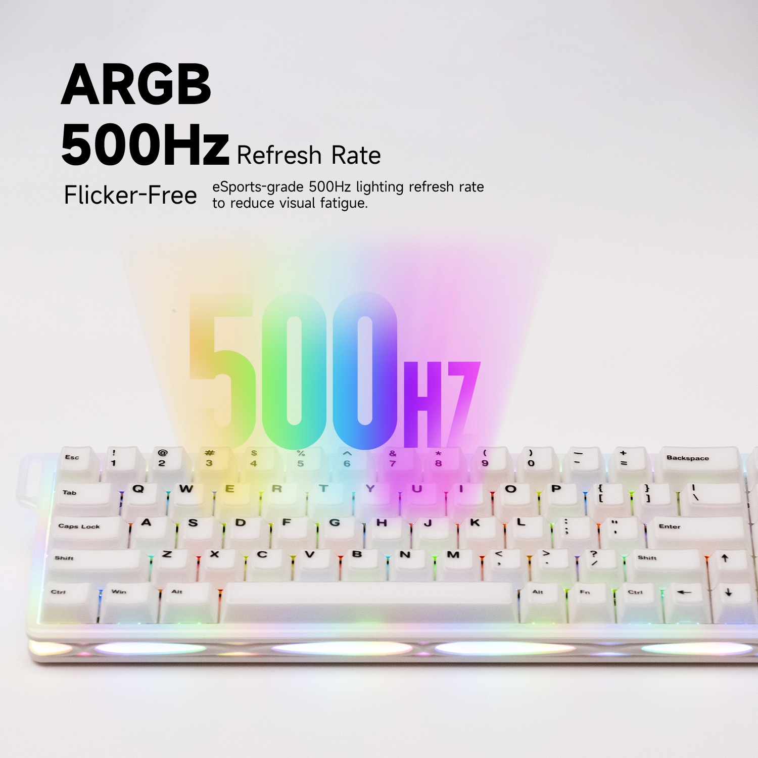 Teclado Mecánico para Juegos A - Keyboard Gaming Transparent reseña y precio