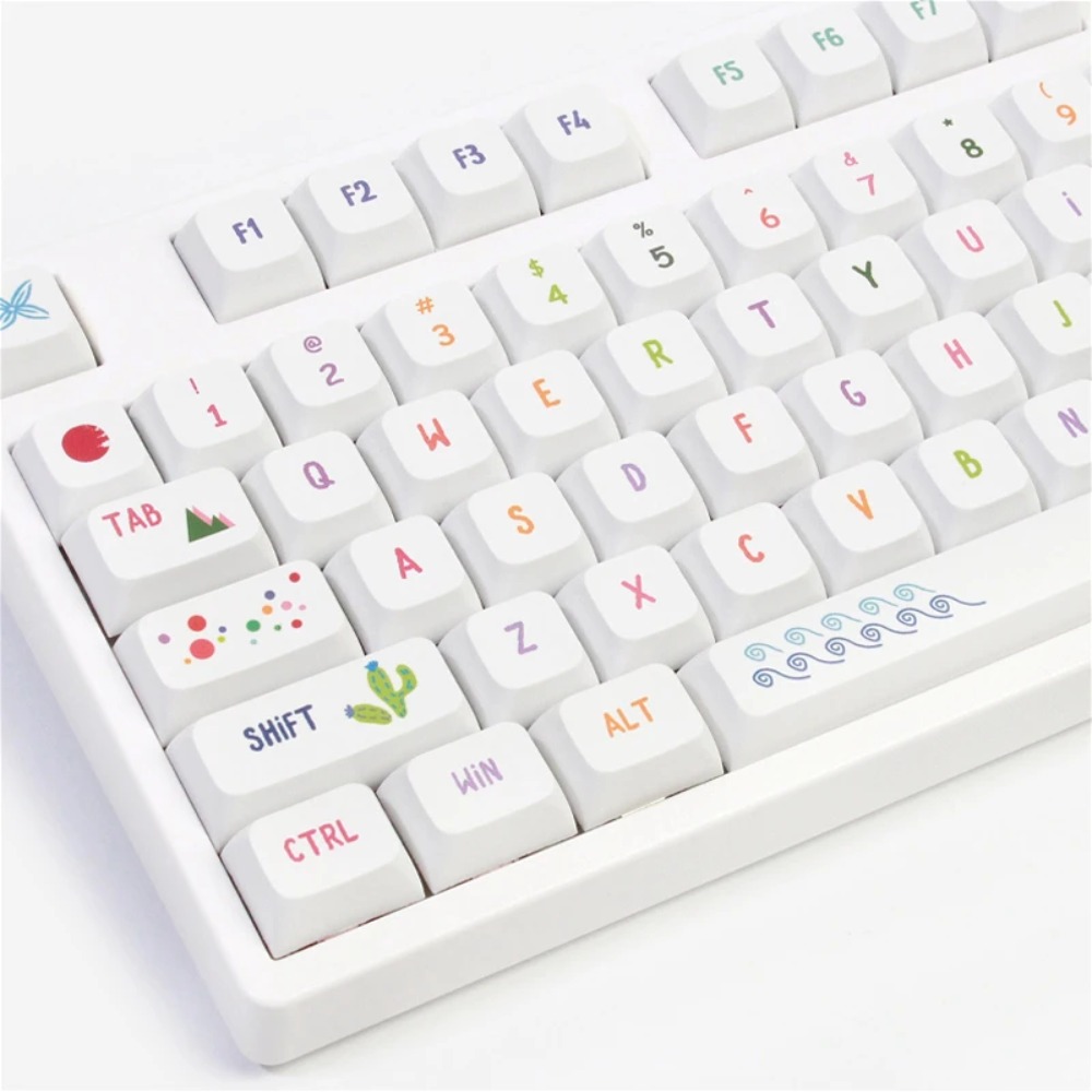 Vibrantes teclas de arte de ve - Gaming Keyboard Tkl reseña y precio
