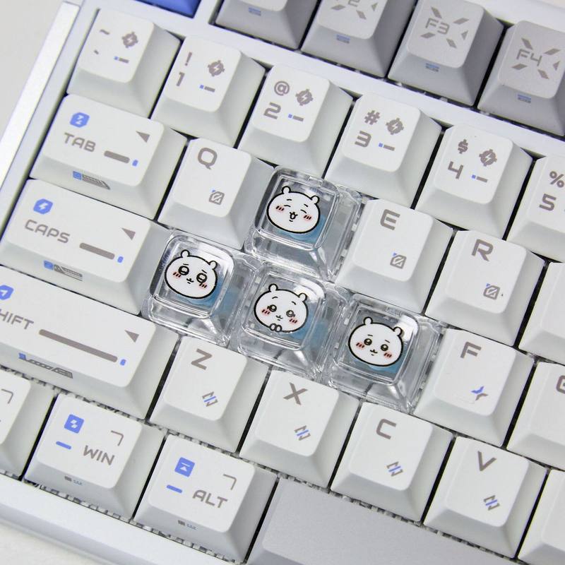 Chiikawa, 4 piezas de teclas p - Gaming Keyboard Affordable reseña y precio