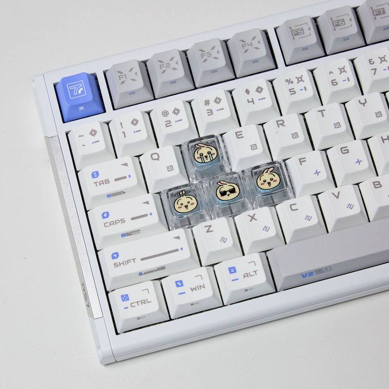 Chiikawa, 4 piezas de teclas p - Gaming Keyboard Affordable reseña y precio