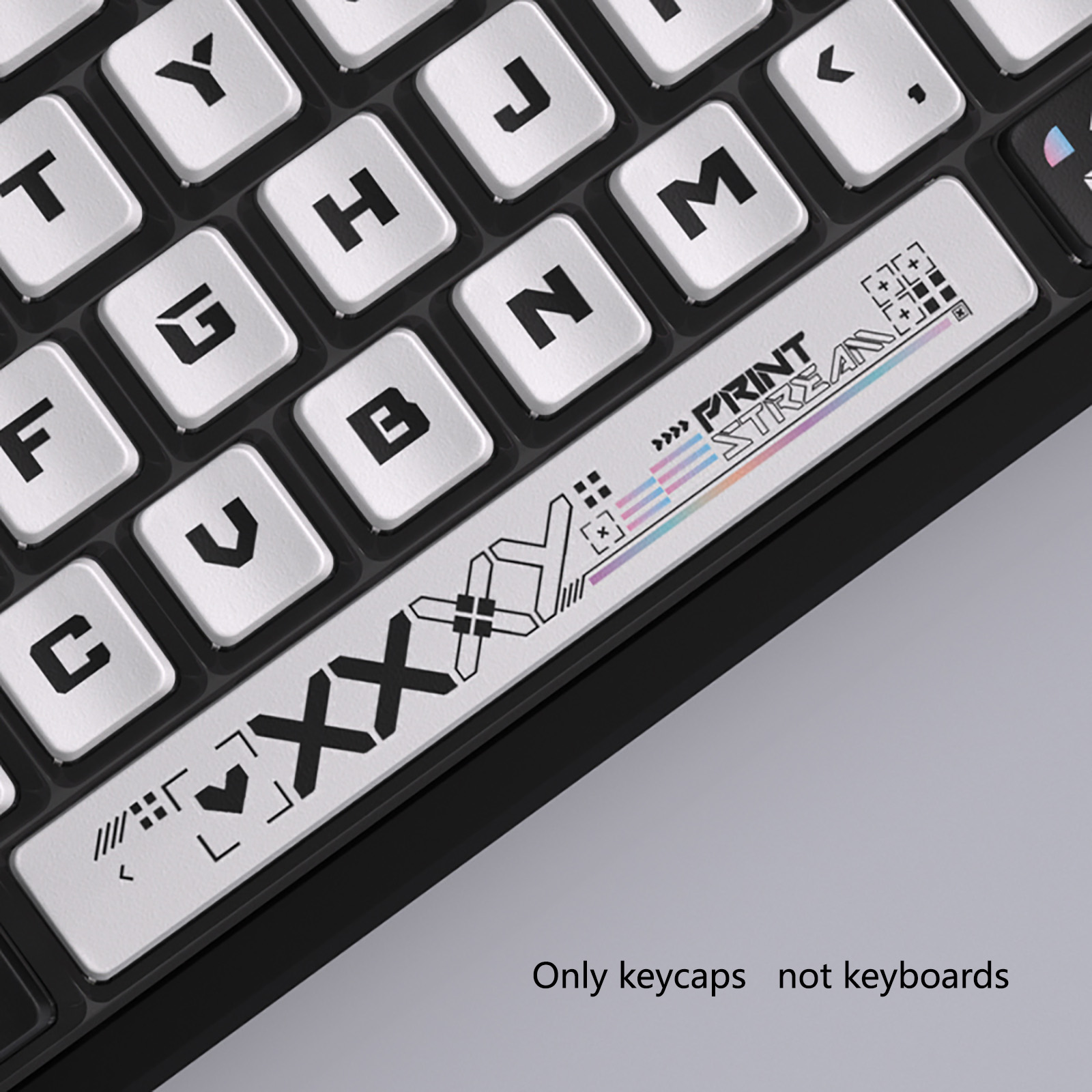 Teclas con diseño de Pudding e - Keyboard Gaming Transparent reseña y precio