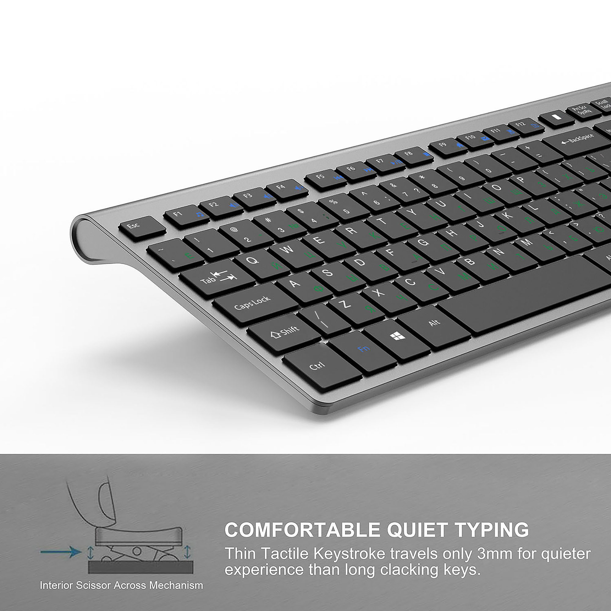 Juego de teclado y ratón inalá - Gaming Keyboard Mouse Wireless reseña y precio