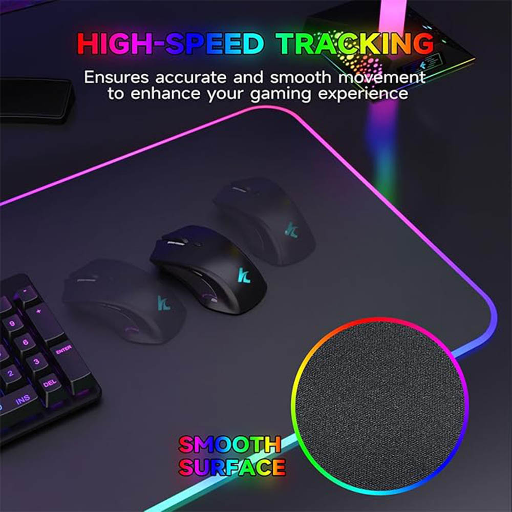 Alfombrilla de ratón RGB con c - Gaming Keyboard Mouse Wireless reseña y precio