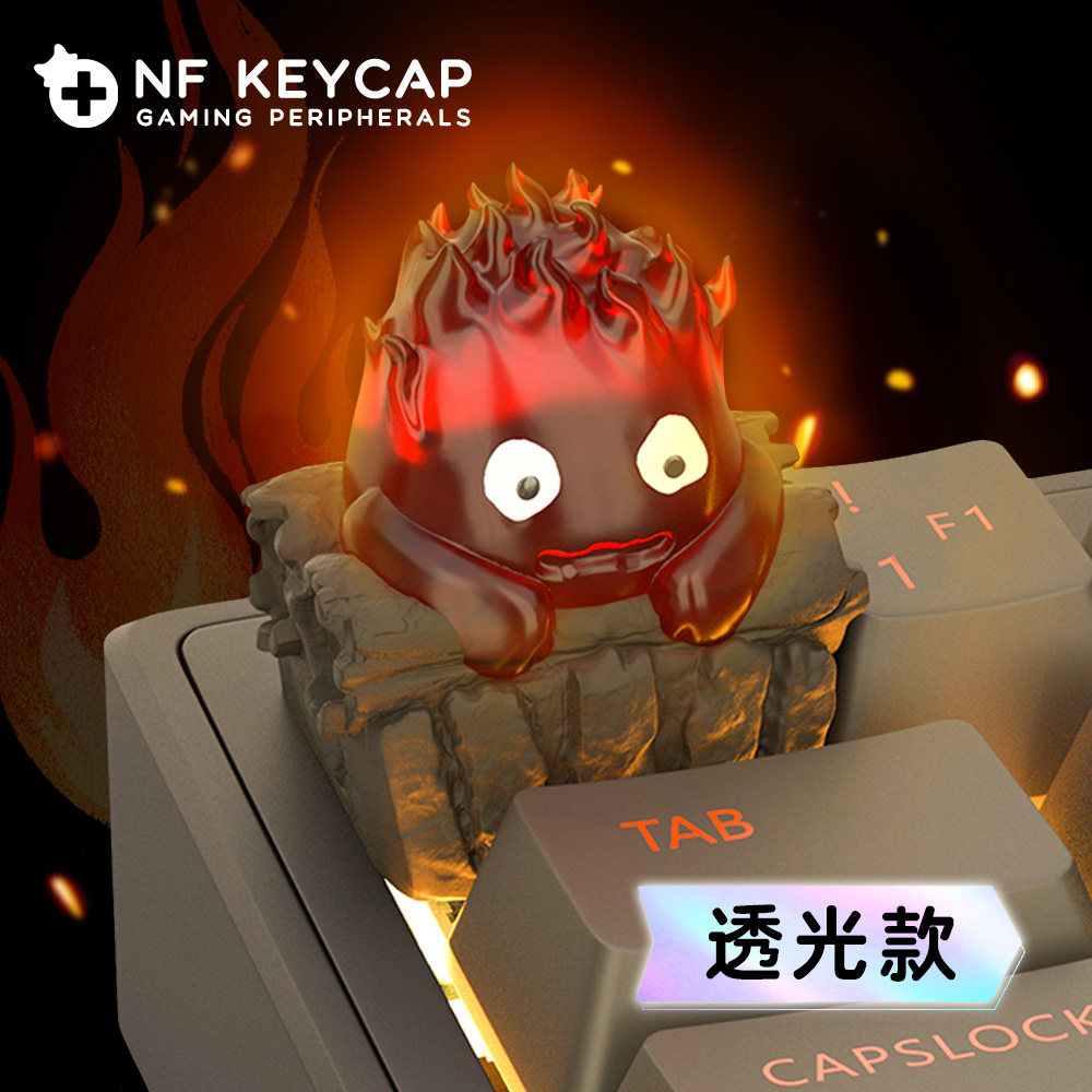 Tecla NF Calcifer Howls Moving - Gaming Keyboard Backlit reseña y precio