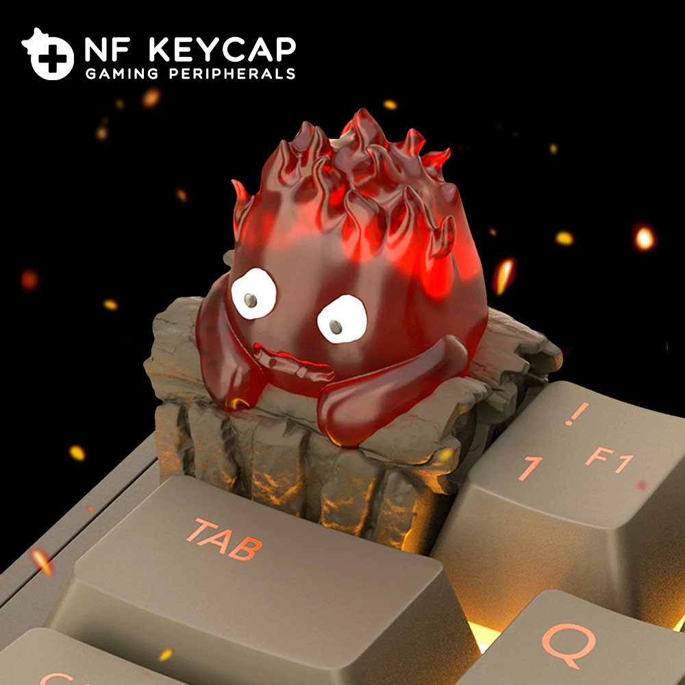 Tecla NF Calcifer Howls Moving - Gaming Keyboard Backlit reseña y precio