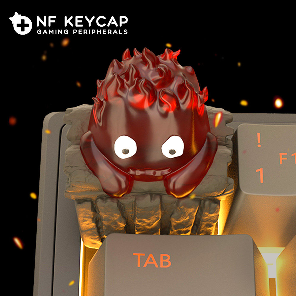 Tecla NF Calcifer Howls Moving - Gaming Keyboard Backlit reseña y precio