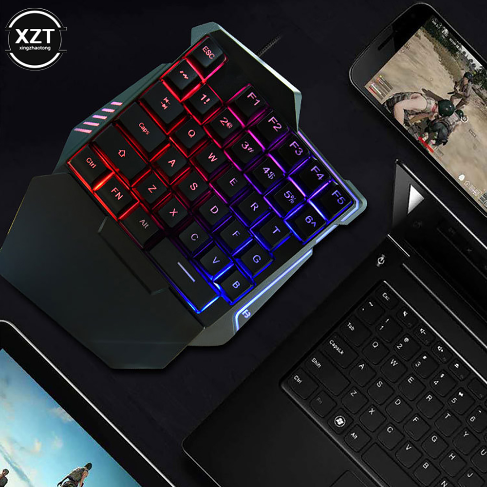 Teclado para juegos G7, Mini U - Gaming Keyboard 1 Hand reseña y precio