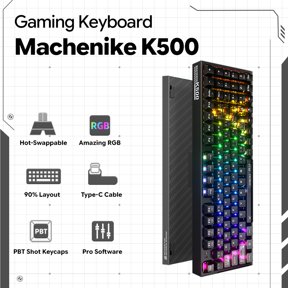 Teclado Mecánico con Cable Mac - Keyboard Gaming Transparent reseña y precio