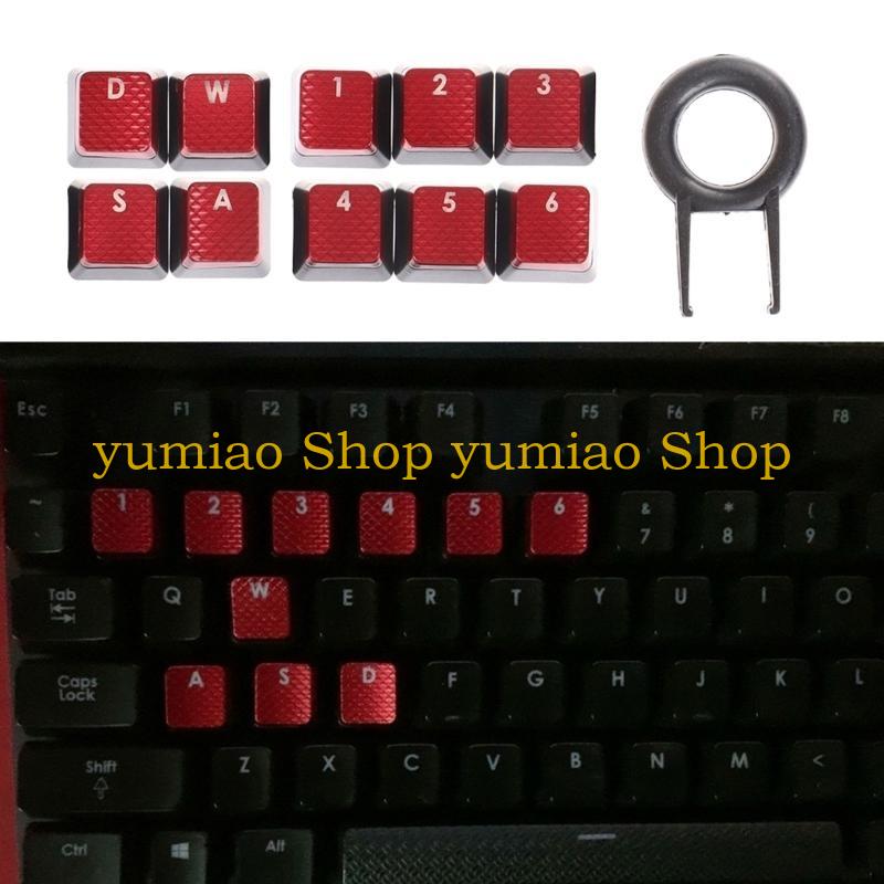 587B 10 Uds. Teclas duraderas  - Gaming Keyboard Corsair reseña y precio