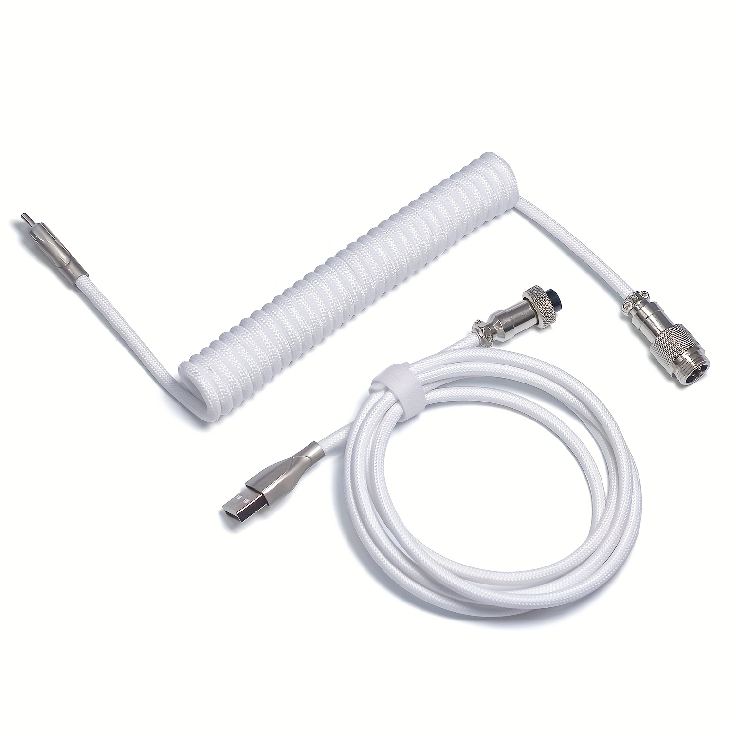 Cable en espiral para teclado  - Coiled Usb Cable reseña y precio