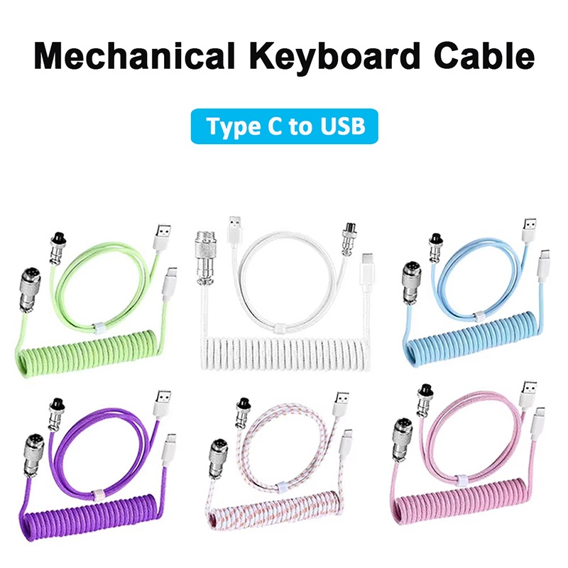 Cable Espiral USB Tipo C para  - Coiled Usb Cable reseña y precio