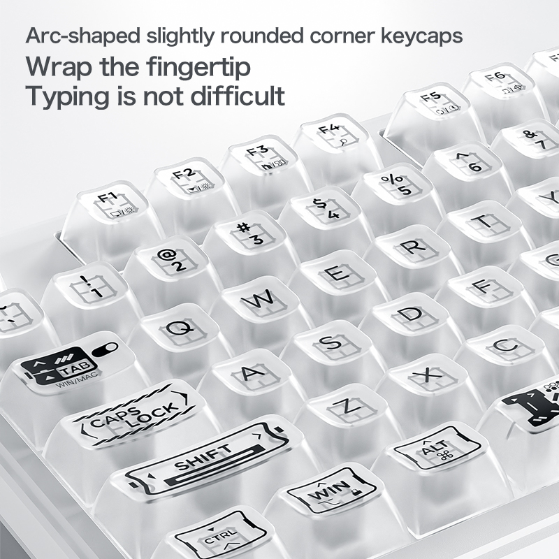 Teclado RGB Transparente con C - Keyboard Gaming Transparent reseña y precio