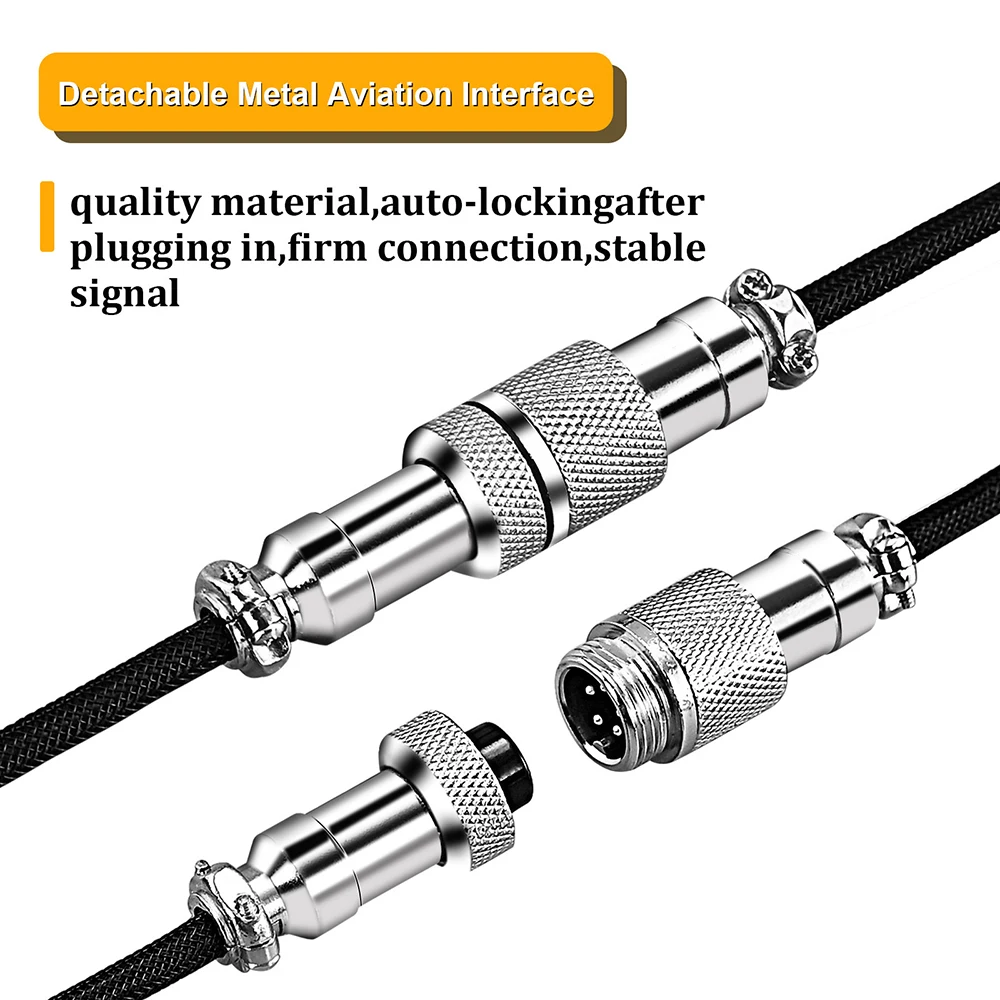 Cable de Teclado Enrollado de  - Coiled Usb Cable reseña y precio