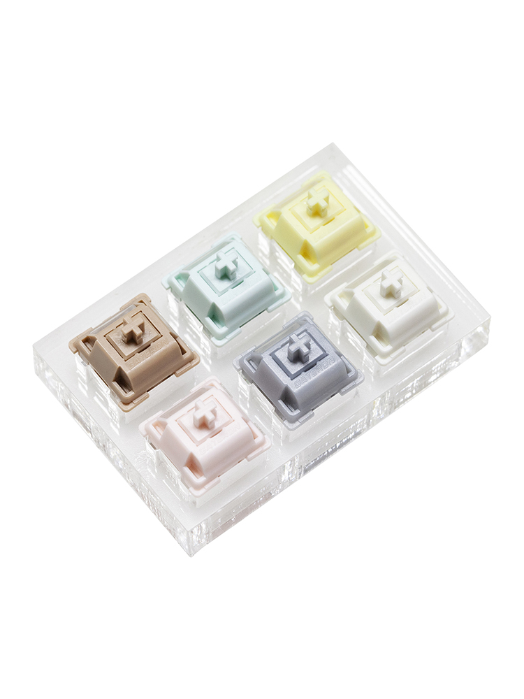 6 interruptores Gateron Smooth - Mechanical Switch Tester reseña y precio
